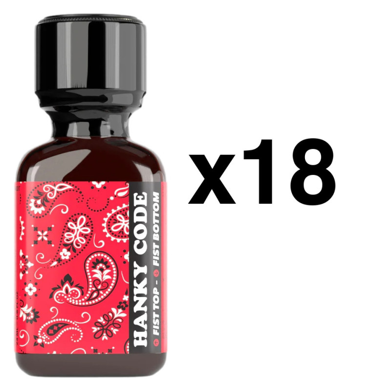BGP Leather Cleaner Hanky Code Rouge 24ml x18